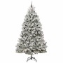 Árbol de Navidad artificial Verde y 300 cm PVC y Metal