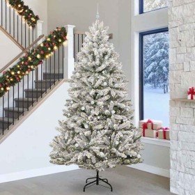 Árbol de Navidad artificial Verde y 300 cm PVC y Metal