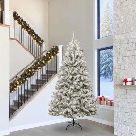 Árbol de Navidad artificial Verde y 300 cm PVC y Metal