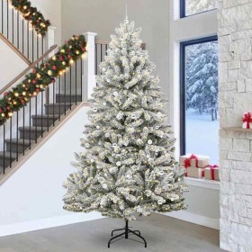 Árbol de Navidad artificial Verde y 300 cm PVC y Metal