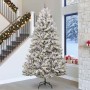 Árbol de Navidad artificial Verde y 300 cm PVC y Metal