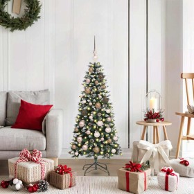 Árbol de Navidad artificial con 150 LED Verde 55 x 55 x 120 cm