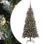 Árbol de Navidad artificial con 150 LED Verde 50 x 50 x 120 cm