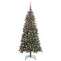Árbol de Navidad artificial con 150 LED Verde 50 x 50 x 120 cm