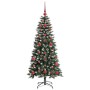 Árbol de Navidad artificial con 150 LED Verde 50 x 50 x 120 cm