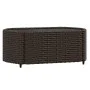 Garden furniture set 3 pieces and brown synthetic rattan cushions by vidaXL, Outdoor sofas - Ref: Foro24-319839, Price: 262,0...