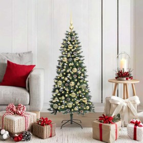 Árbol de Navidad artificial con 150 LED Verde 55 x 55 x 120 cm