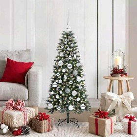 Árbol de Navidad artificial con 150 LED Verde 55 x 55 x 120 cm