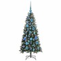 Árbol de Navidad artificial con 150 LED Verde 50 x 50 x 120 cm