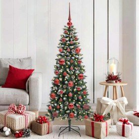 Árbol de Navidad artificial con 150 LED Verde 66 x 66 x 150 cm