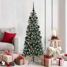 Árbol de Navidad artificial con 150 LED Verde 66 x 66 x 150 cm