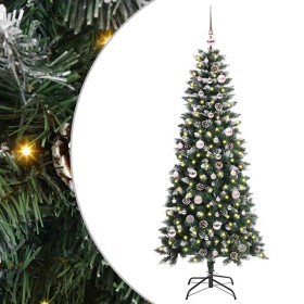 Árbol de Navidad artificial con 150 LED Verde 66 x 66 x 150 cm