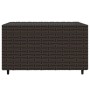 3-piece garden furniture set and brown synthetic rattan cushions by vidaXL, Outdoor sofas - Ref: Foro24-319835, Price: 204,30...