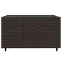 Set muebles de jardín 3 piezas y cojines ratán sintético marrón de vidaXL, Sofás de exterior - Ref: Foro24-319835, Precio: 20...