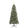 Árbol de Navidad artificial con 150 LED Verde 66 x 66 x 150 cm