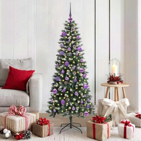 Árbol de Navidad artificial con 150 LED Verde 66 x 66 x 150 cm