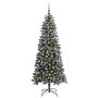 Árbol de Navidad artificial con 150 LED Verde 66 x 66 x 150 cm