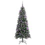 Árbol de Navidad artificial con 150 LED Verde 66 x 66 x 150 cm