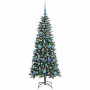 Árbol de Navidad artificial con 150 LED Verde 66 x 66 x 150 cm