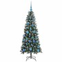 Árbol de Navidad artificial con 150 LED Verde 66 x 66 x 150 cm