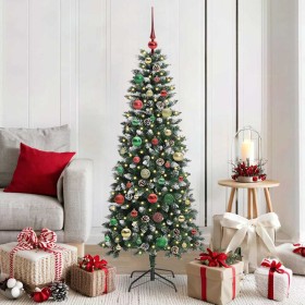 Árbol de Navidad artificial con 150 LED Verde 66 x 66 x 150 cm