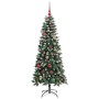 Árbol de Navidad artificial con 150 LED Verde 66 x 66 x 150 cm