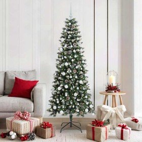 Árbol de Navidad artificial con 300 LED Verde 76 x 76 x 180 cm