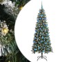 Árbol de Navidad artificial con 300 LED Verde 76 x 76 x 180 cm