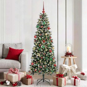 Árbol de Navidad artificial con 300 LED Verde 76 x 76 x 180 cm