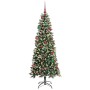 Árbol de Navidad artificial con 300 LED Verde 76 x 76 x 180 cm
