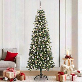 Árbol de Navidad artificial con 300 LED Verde 86 x 86 x 210 cm