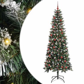 Árbol de Navidad artificial con 300 LED Verde 86 x 86 x 210 cm