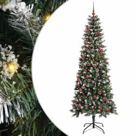 Árbol de Navidad artificial con 300 LED Verde 86 x 86 x 210 cm