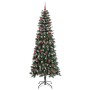 Árbol de Navidad artificial con 300 LED Verde 86 x 86 x 210 cm