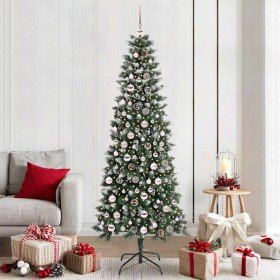 Árbol de Navidad artificial con 300 LED Verde 86 x 86 x 210 cm