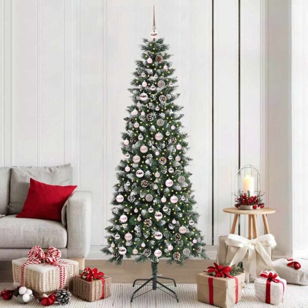 Árbol de Navidad artificial con 300 LED Verde 86 x 86 x 210 cm