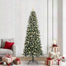 Árbol de Navidad artificial con 300 LED Verde 86 x 86 x 210 cm