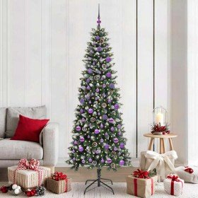 Árbol de Navidad artificial con 300 LED Verde 86 x 86 x 210 cm