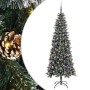 Árbol de Navidad artificial con 300 LED Verde 86 x 86 x 210 cm