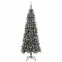 Árbol de Navidad artificial con 300 LED Verde 86 x 86 x 210 cm