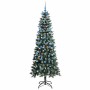 Árbol de Navidad artificial con 300 LED Verde 86 x 86 x 210 cm