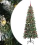 Árbol de Navidad artificial con 300 LED Verde 86 x 86 x 210 cm
