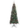 Árbol de Navidad artificial con 300 LED Verde 86 x 86 x 210 cm