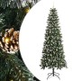 Árbol de Navidad artificial con 300 LED Verde 96 x 96 x 240 cm