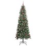 Árbol de Navidad artificial con 300 LED Verde 96 x 96 x 240 cm