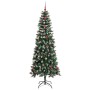 Árbol de Navidad artificial con 300 LED Verde 96 x 96 x 240 cm