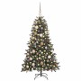 Árbol de Navidad artificial con 150 LED Verde 68 x 68 x 120 cm