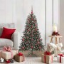 Árbol de Navidad artificial con 150 LED Verde 68 x 68 x 120 cm