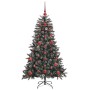 Árbol de Navidad artificial con 150 LED Verde 68 x 68 x 120 cm