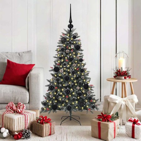 Árbol de Navidad artificial con 150 LED Verde 68 x 68 x 120 cm